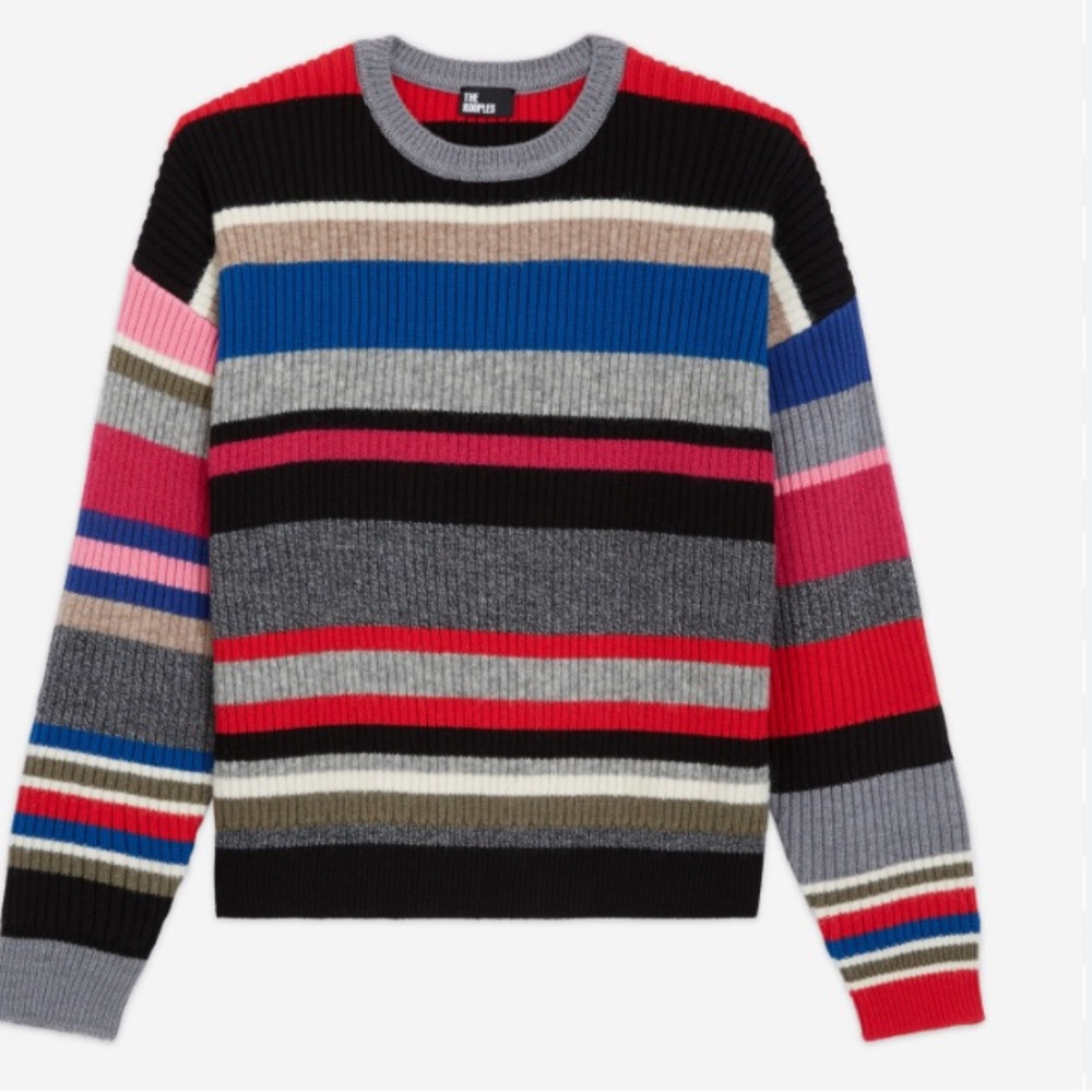 The Kooples Stripped Sweater Sz M